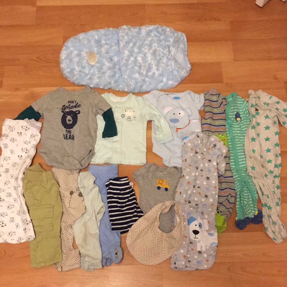 Baby boy’s clothes bundle 💙 16 items